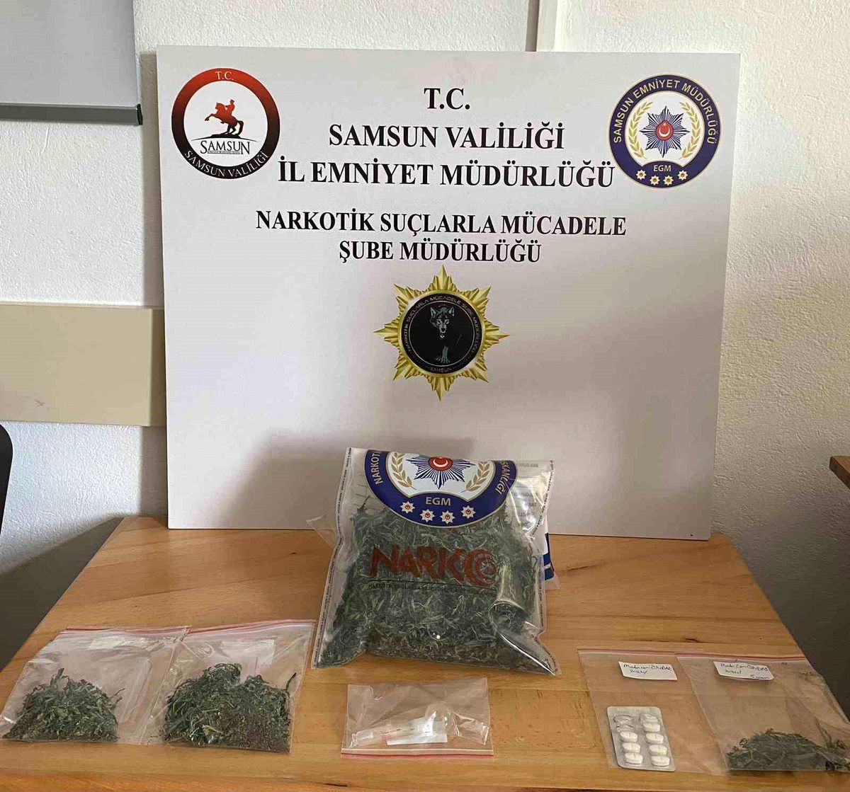 Samsun\'da Uyuşturucu Operasyonu: Bir Kişi Gözaltına Alındı