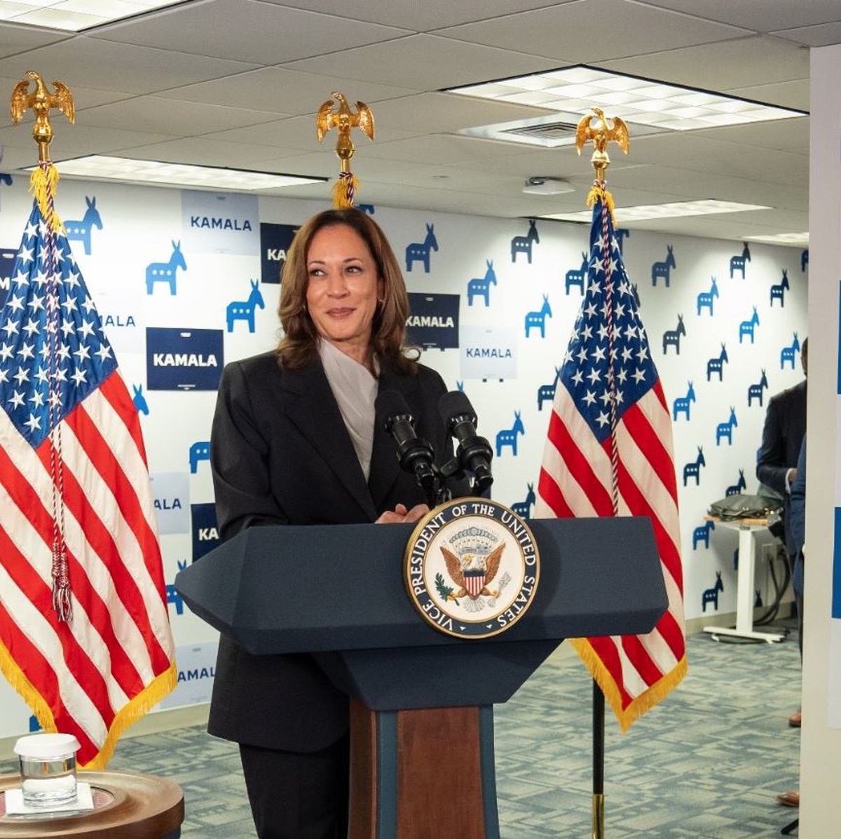 ABD Başkan Yardımcısı Kamala Harris, Donald Trump\'ı eleştirdi