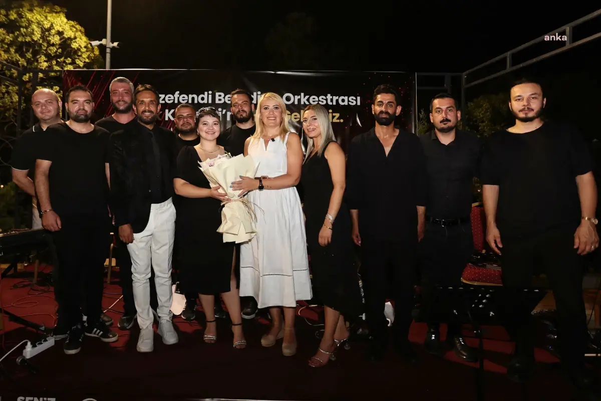 Merkezefendi Belediye Orkestrası Şemikler Doğal Yaşam Parkı\'nda Konser Verdi