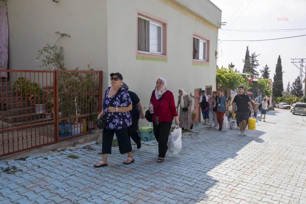 Mersin Büyükşehir Belediyesi Kadın ve Aile Hizmetleri Dairesi, Darısekisi Örnek Köyü\'nü tanıttı