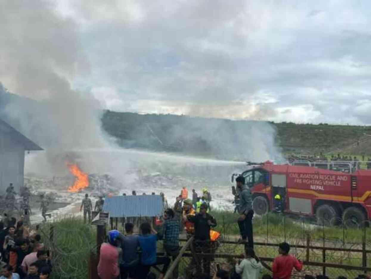 Nepal'de uçak kazası: 19 kişiyi taşıyan kalkış sırasında pistten çıktı: 18 ölü