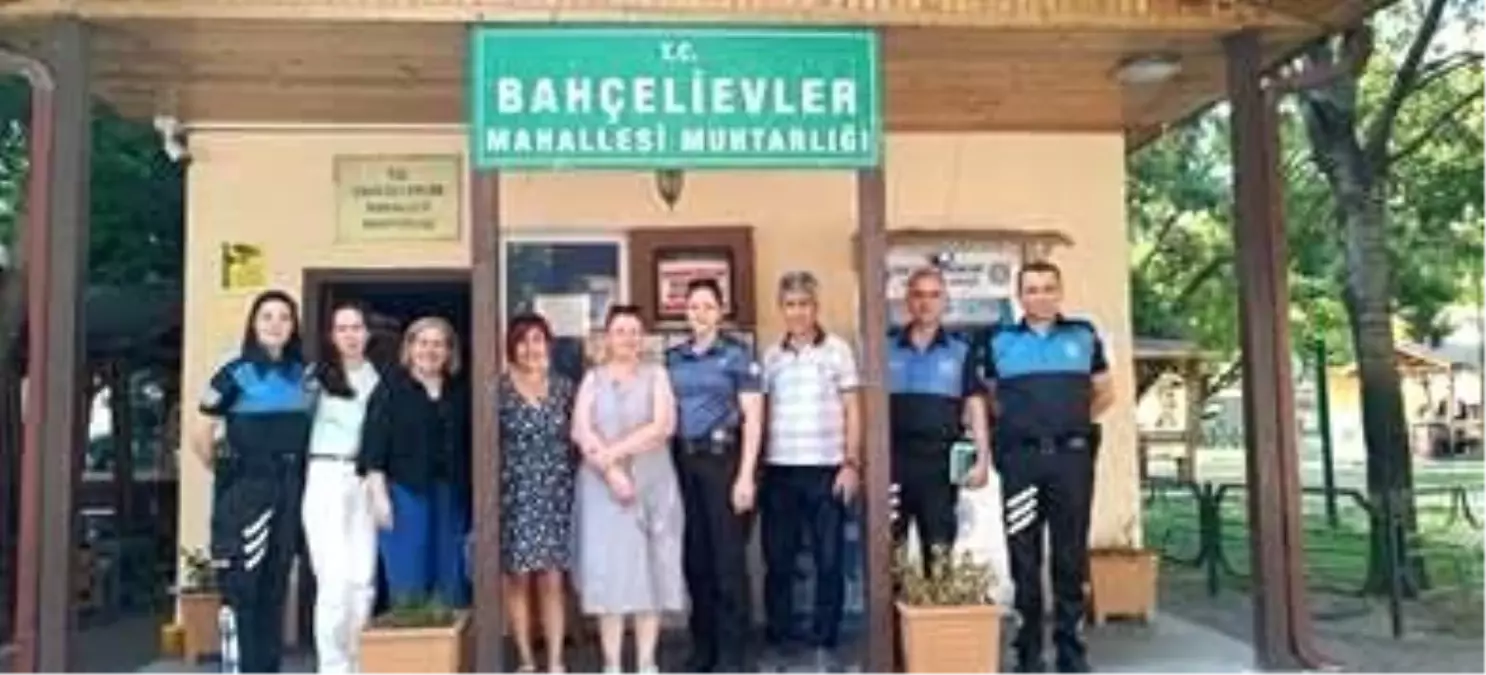 Eskişehir\'de Polis ve Muhtarlar Arasında İlişkiler Geliştiriliyor