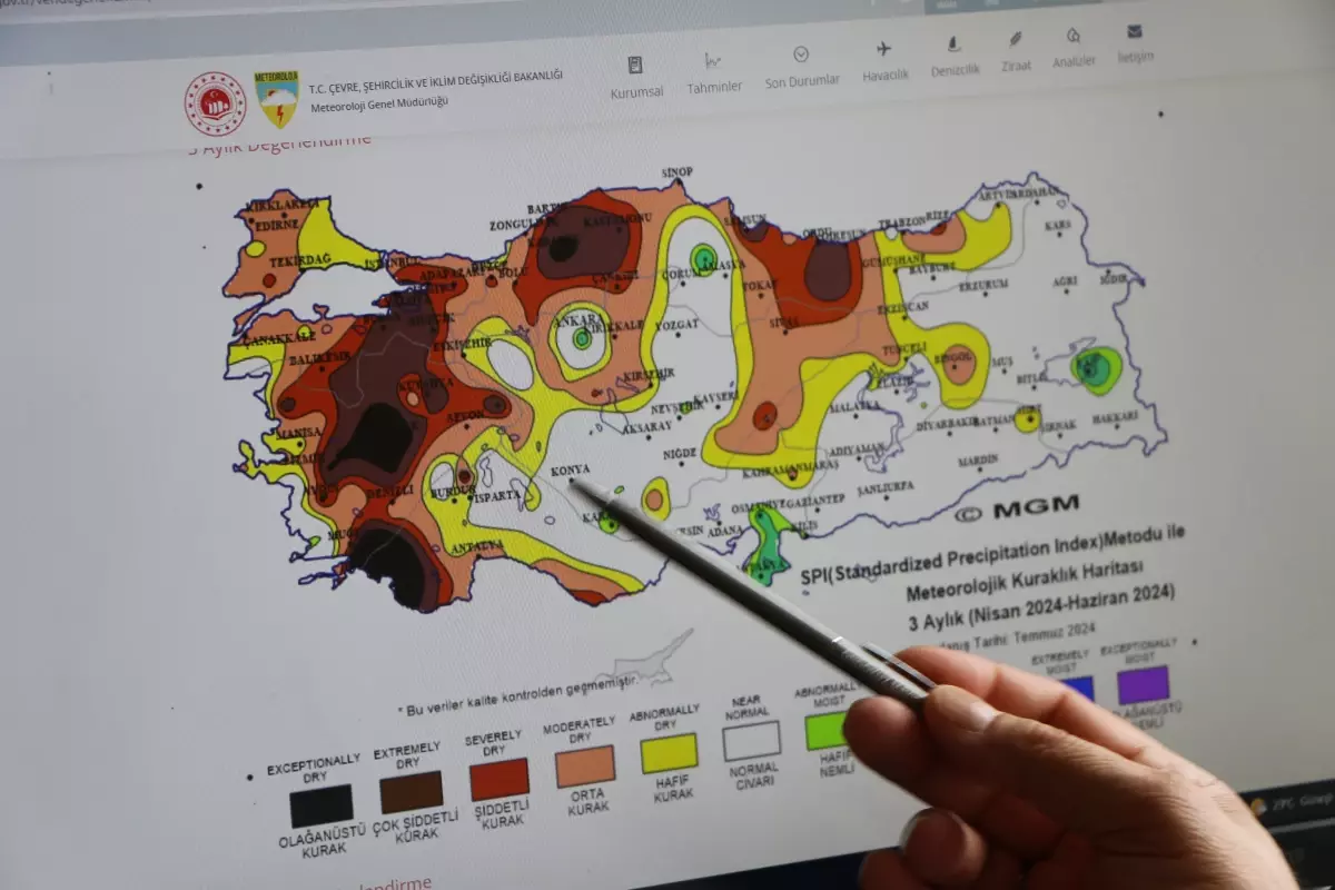 2050 Yılına Kadar Türkiye\'de Yağış Miktarında Azalma Bekleniyor