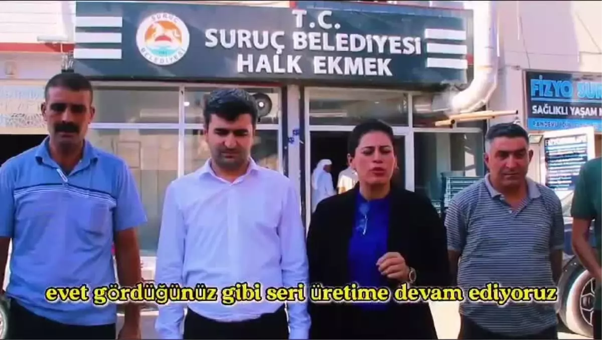 Şanlıurfa\'da fırıncılar Halk Ekmek Fabrikası\'nı protesto etti