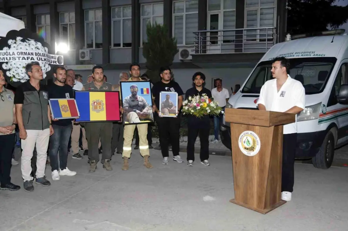 Muğla\'da yangın söndürme uçağı pilotu kalp krizi sonucu hayatını kaybetti