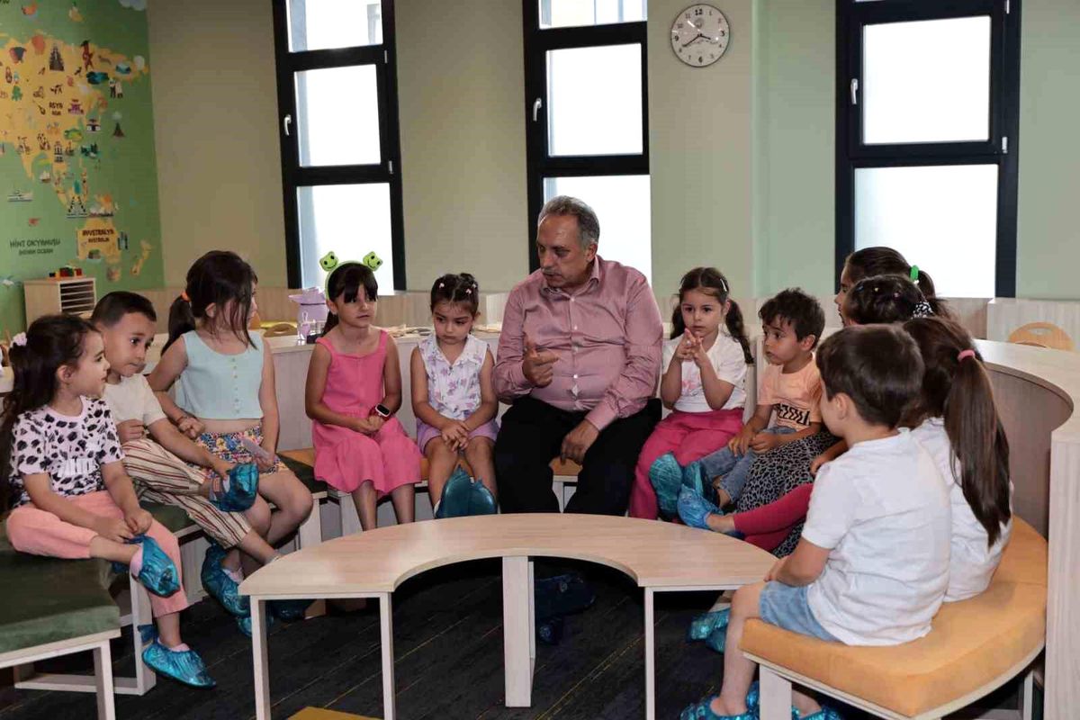 Talas Belediyesi, çocuklara yönelik atölye etkinlikleri düzenliyor
