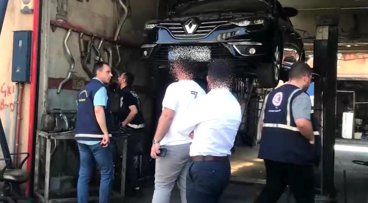 Gaziantep\'te Abart Egzoz Takıp İmal Eden İş Yerlerine Cezai İşlem