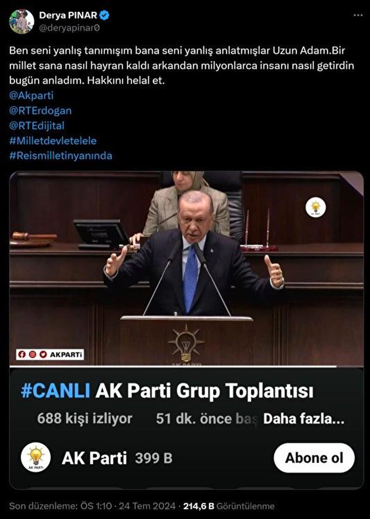 Sahipsiz köpeklerden kaçarken hayatını kaybeden çocuğun annesi Cumhurbaşkanı Erdoğan\'dan helallik istedi