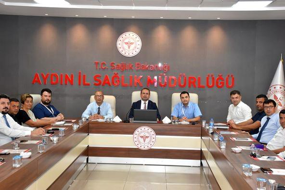 Aydın\'da Acil Sağlık Hizmetleri Koordinasyon Komisyonu Toplantısı Gerçekleştirildi