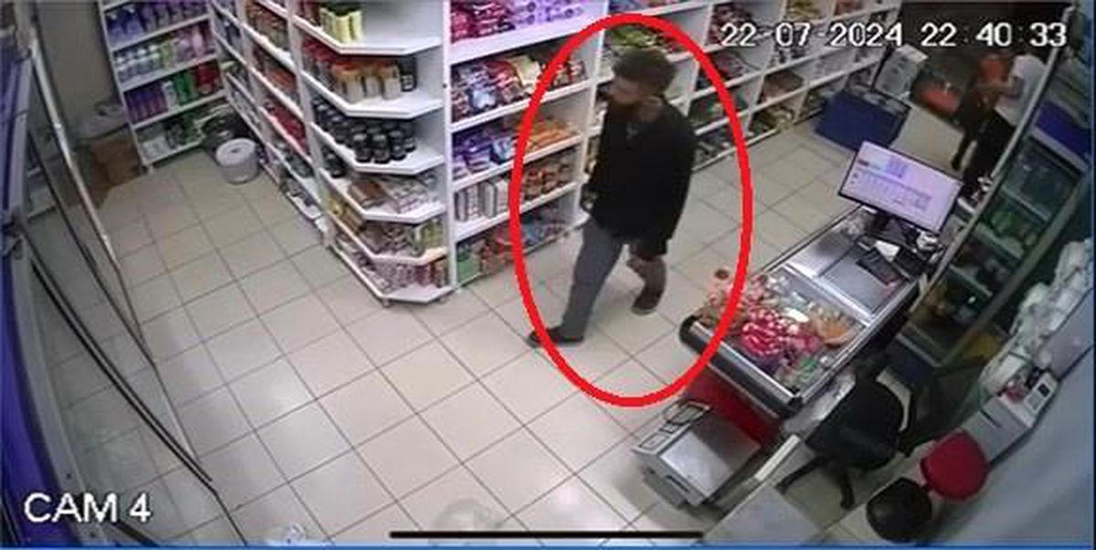 Bursa\'da Market Hırsızı Güvenlik Kamerasına Yakalandı