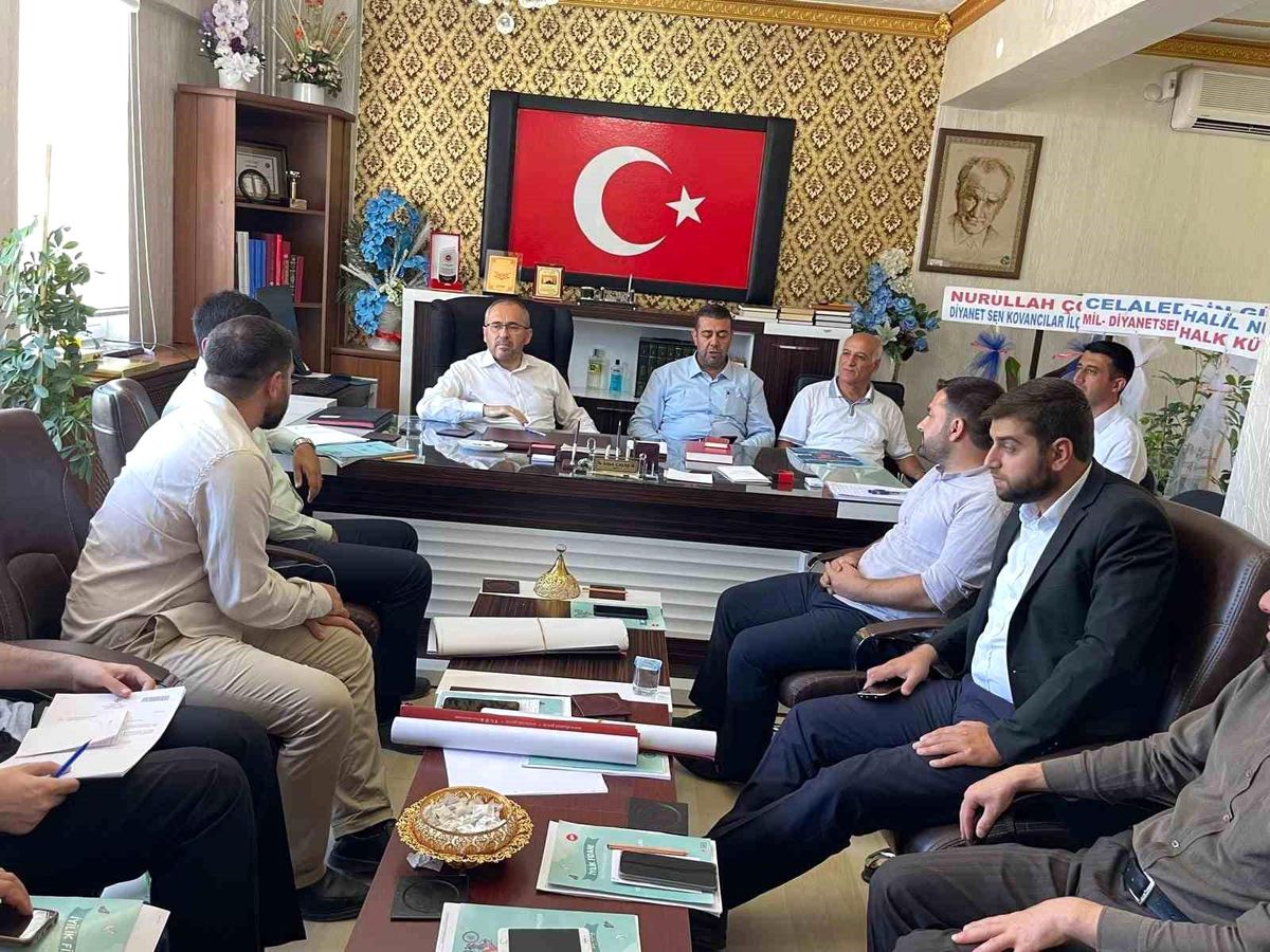 Elazığ\'da İl ve İlçe Müftülükleri Arasında Koordinasyon Toplantısı Düzenlendi