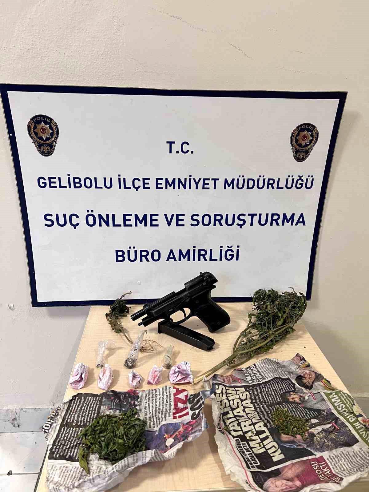 Gelibolu\'da Uyuşturucu Operasyonu: 1 Şüpheli Yakalandı