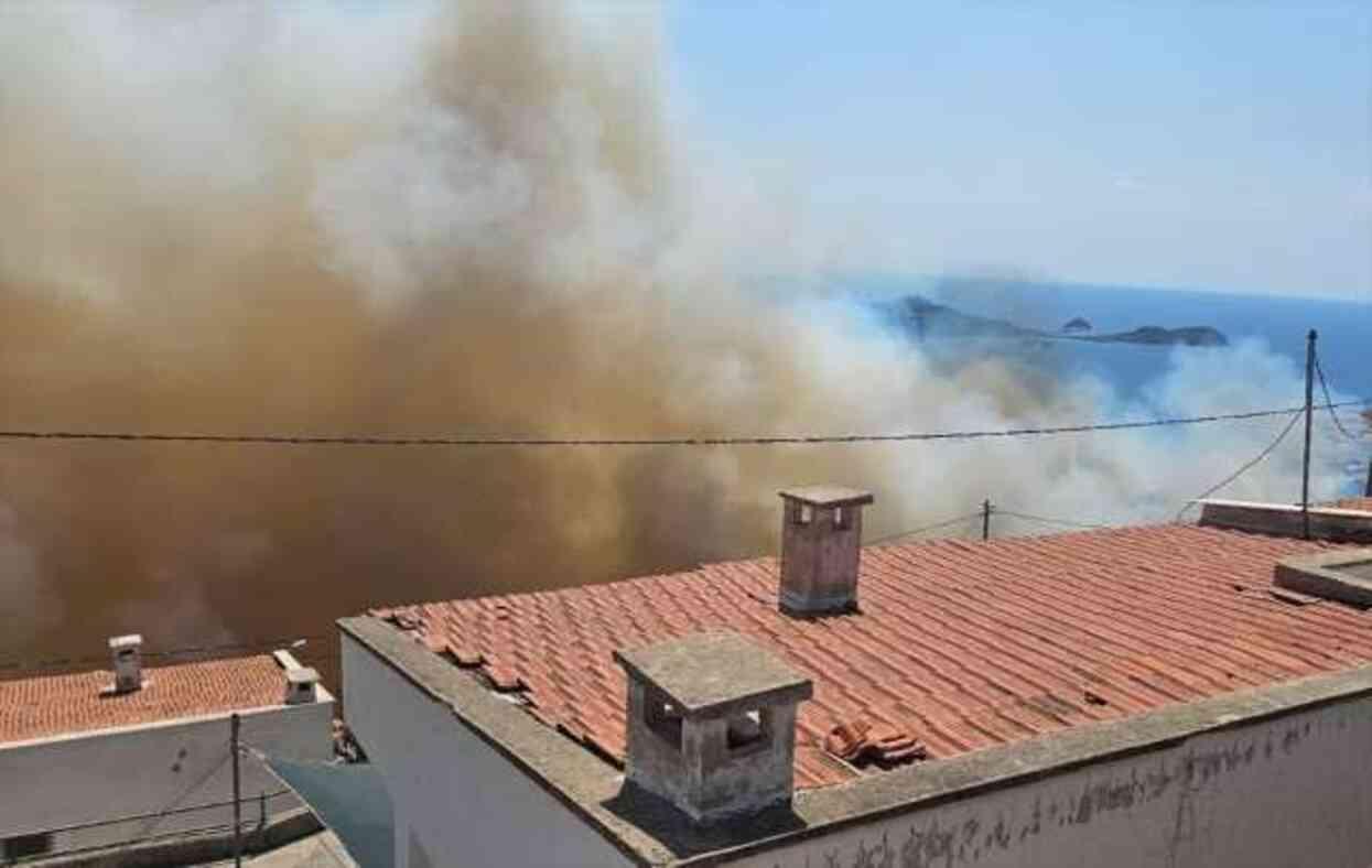 İzmir'de orman yangını! Alevlerin yaklaştığı site tahliye edildi