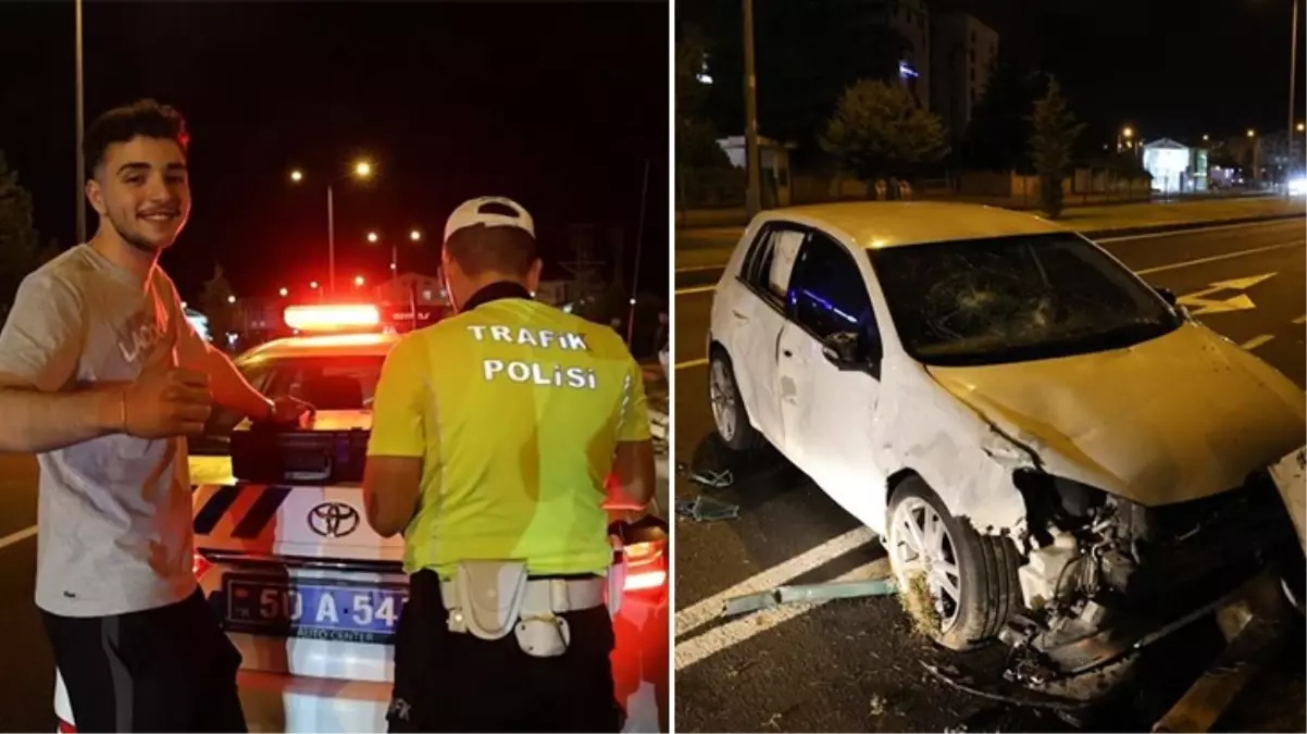 Yaptığı kazayı inkar etti! Uyanık sürücünün oyunu polis engeline takıldı