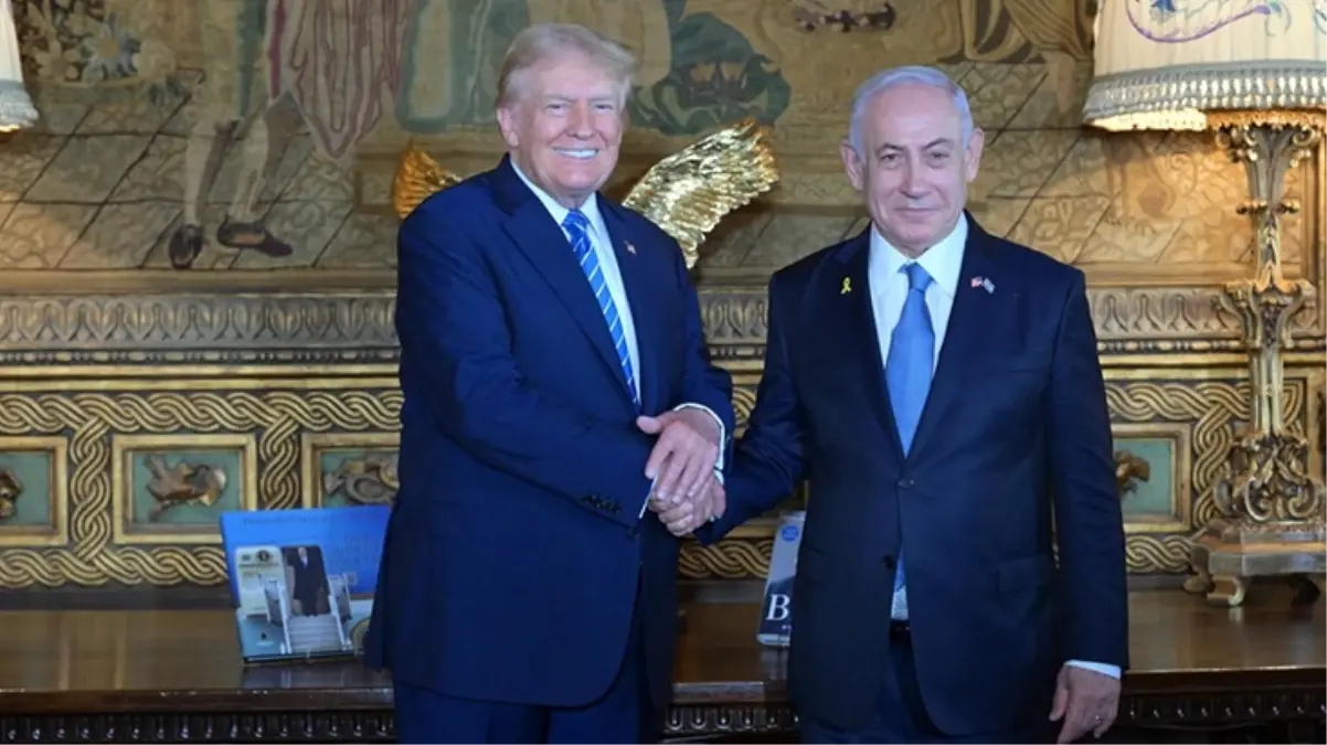 Netanyahu\'yu evinde ağırlayan Trump: Başkan seçilmezsem 3. Dünya Savaşı çıkar