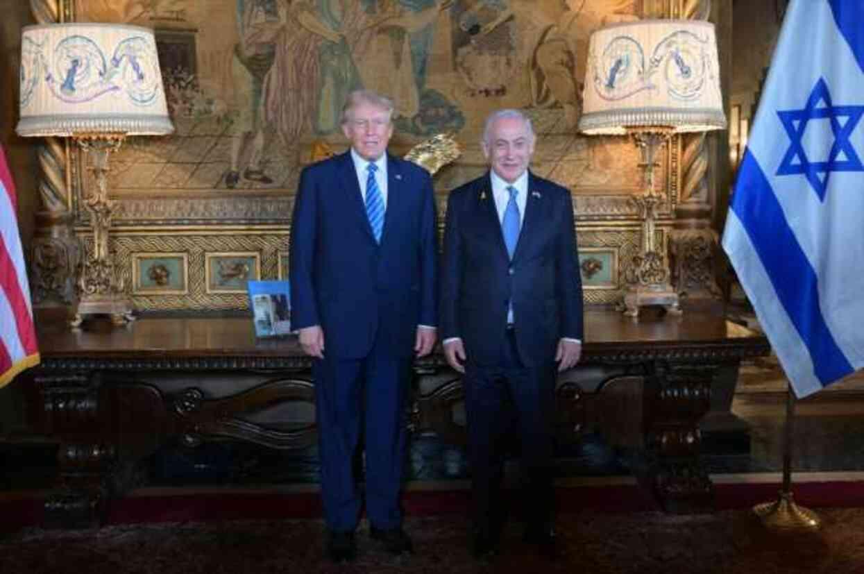 Trump ve Netanyahu, Florida'da bir araya geldi