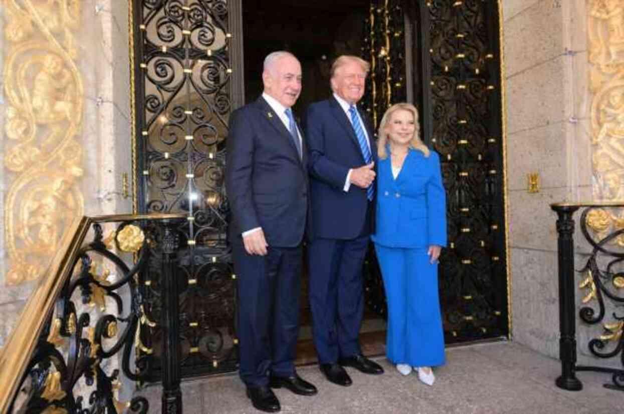 Trump ve Netanyahu, Florida'da bir araya geldi