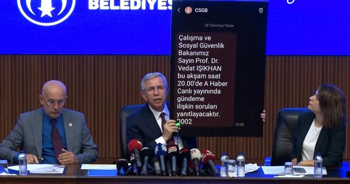 ABB Başkanı Mansur Yavaş\'tan "SGK borcu" açıklaması