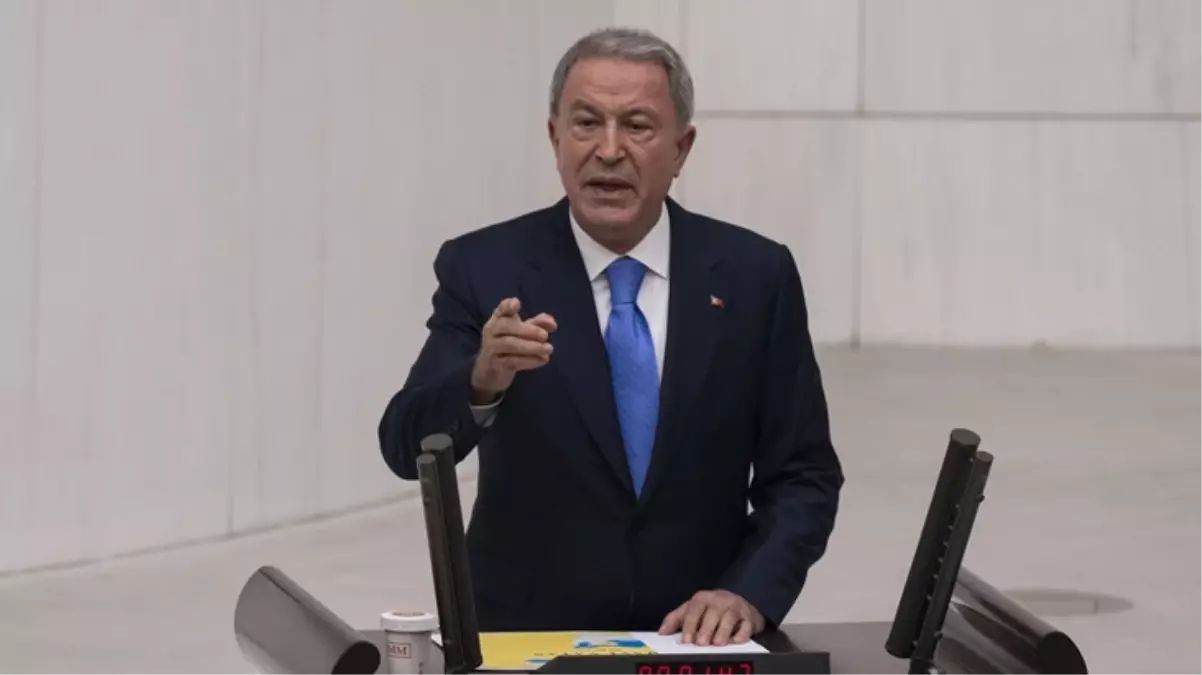 Hulusi Akar, CHP\'li vekilin \'Mavi Vatan\' ifadesine tepki gösterdi