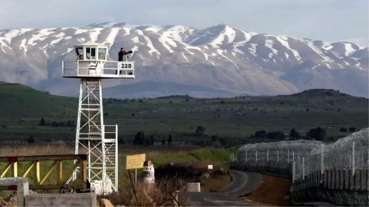 İsrail\'in işgali altındaki Golan Tepeleri\'nde roket saldırısı