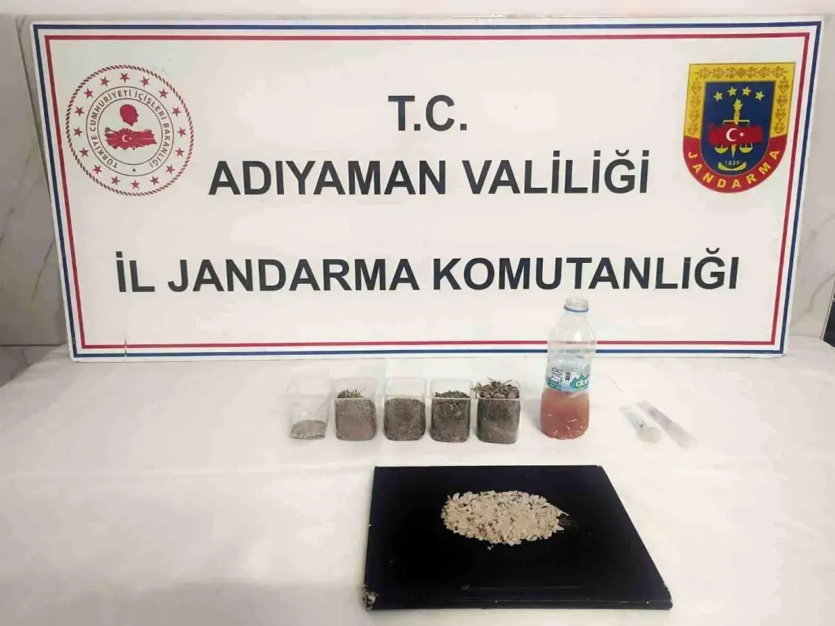 Adıyaman\'da Uyuşturucu Operasyonu: Çok Sayıda Madde Ele Geçirildi