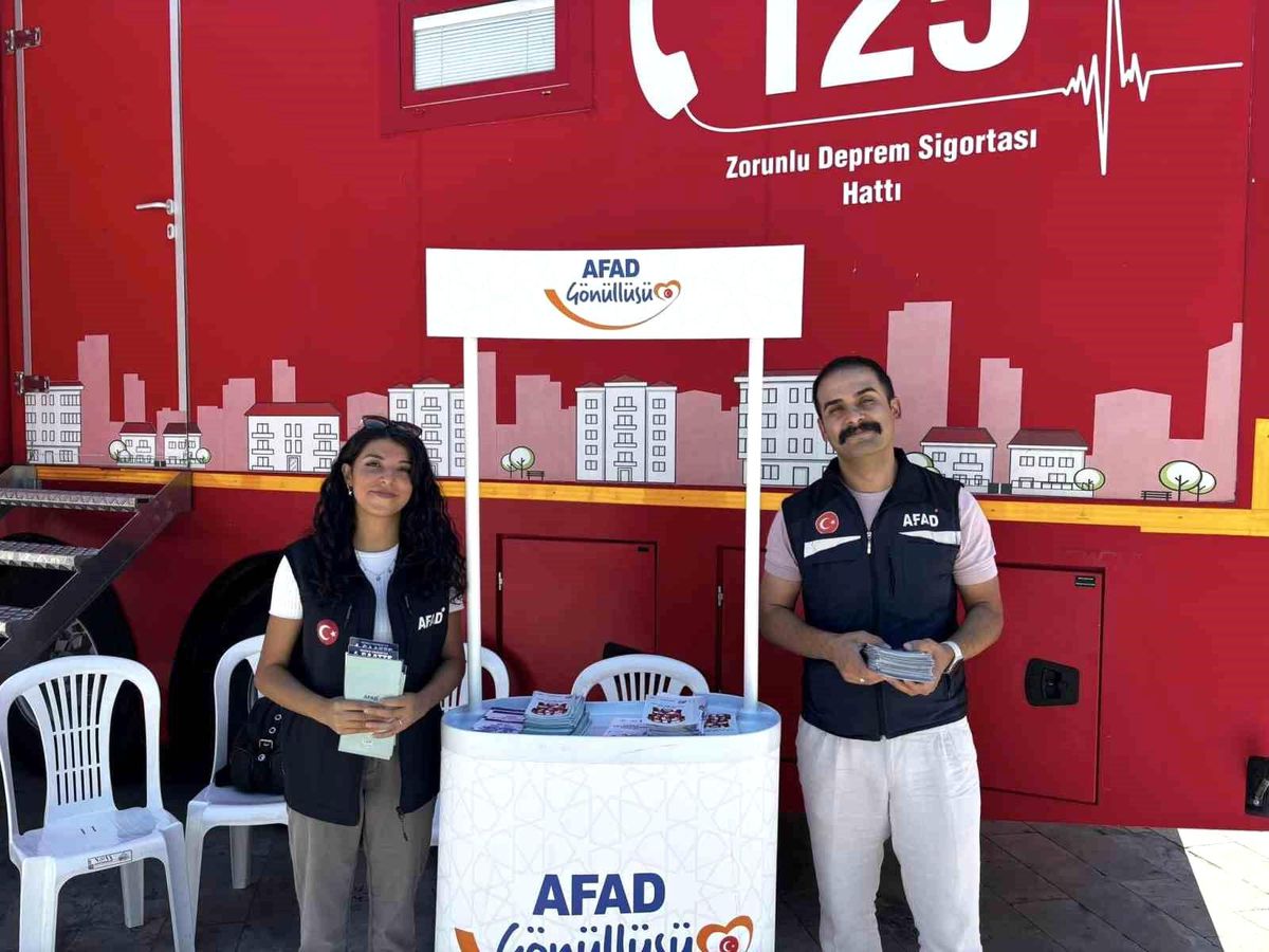 Muğla\'da AFAD Gönüllüsü ve Deprem Farkındalığı Konularında Bilgilendirme Yapıldı
