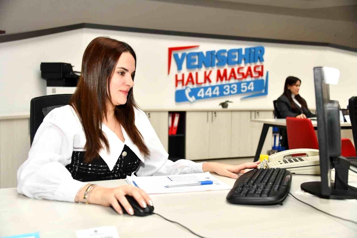 Yenişehir Belediyesi Halk Masası\'ndan 162 bin 965 talep alındı