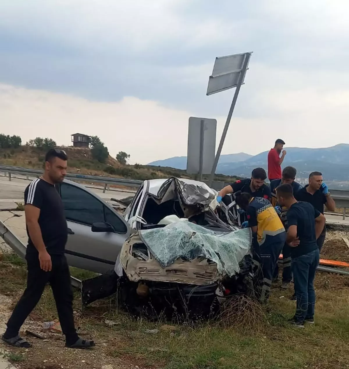 Isparta\'da meydana gelen trafik kazasında 2 kişi hayatını kaybetti