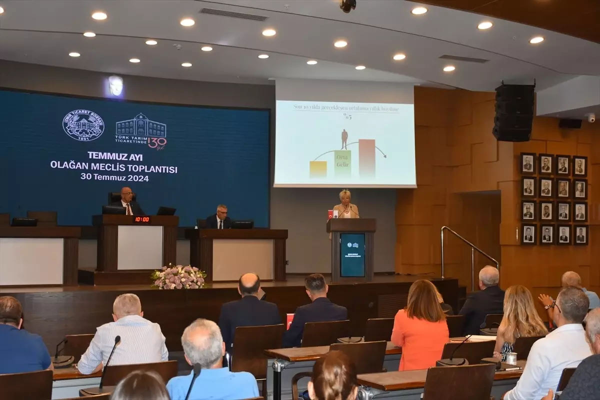 İzmir Ticaret Borsası Temmuz Ayı Meclis Toplantısı Yapıldı