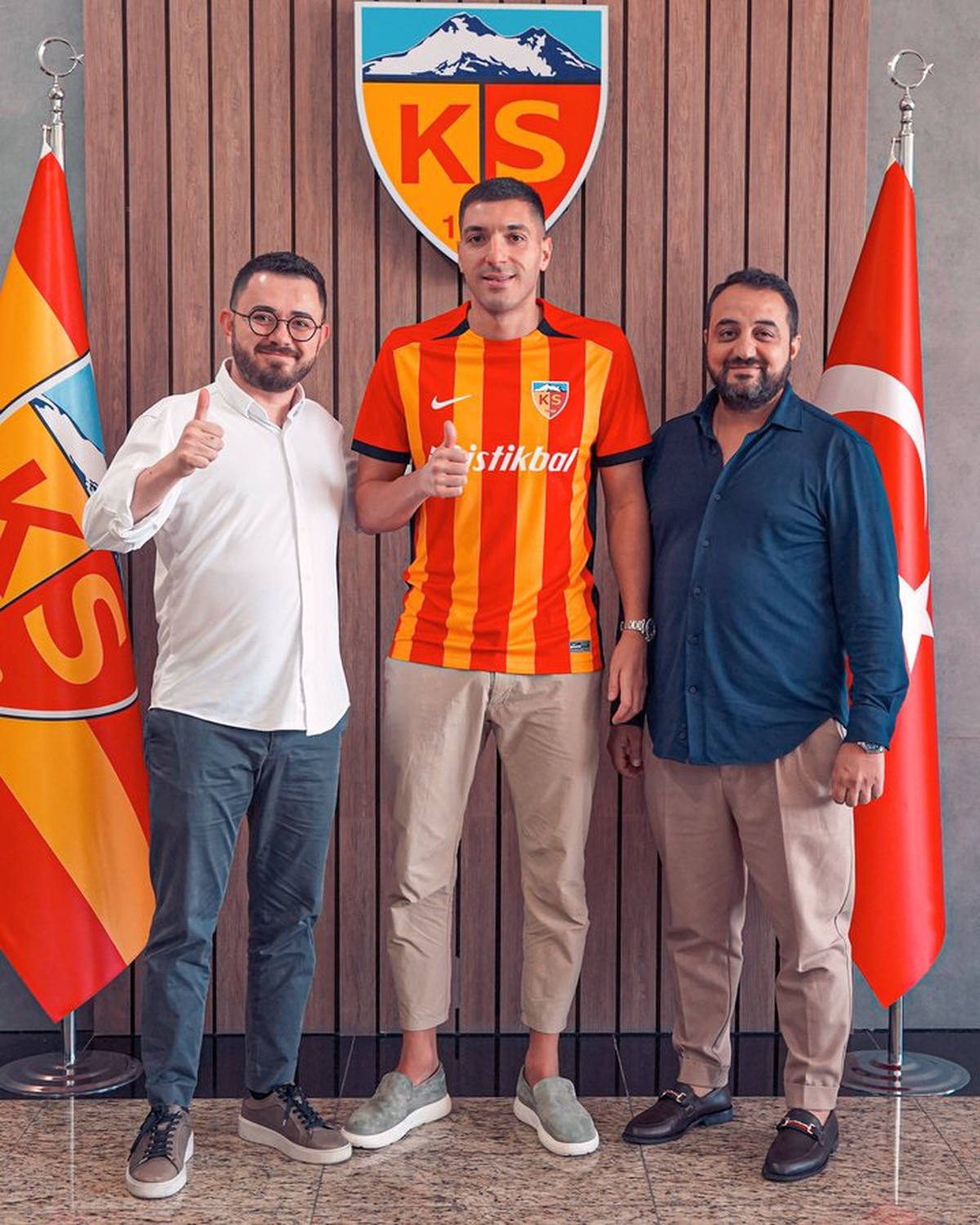 Kayserispor, Mehdi Bourabia ile yeni sözleşme imzaladı