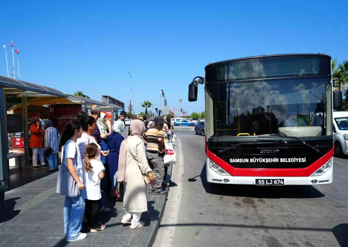 Samsun\'da toplu taşıma ücretlerine zam yapıldı