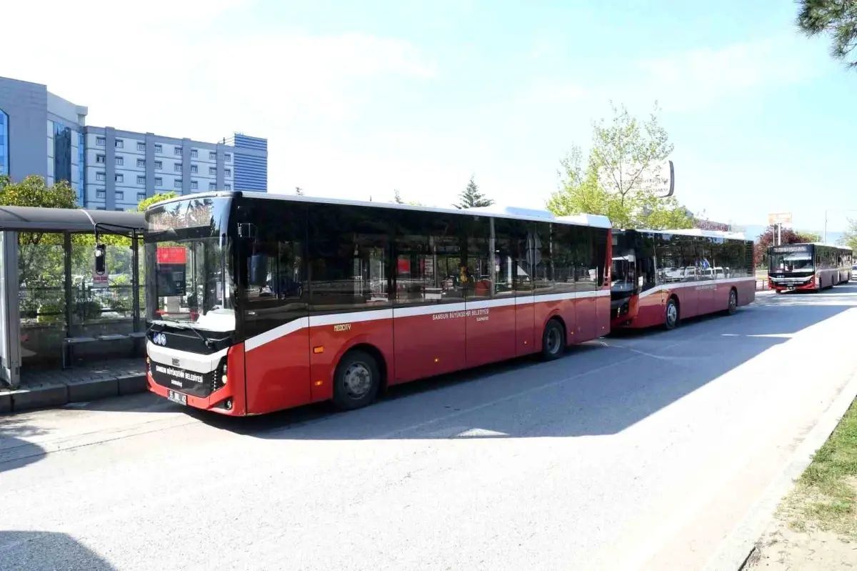 Samsun Büyükşehir Belediyesi Toplu Ulaşımda Yüzde 50 Destek Sağlıyor