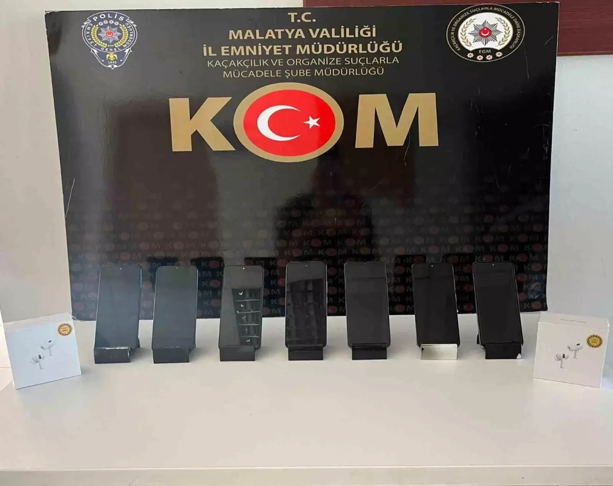 Malatya\'da Gümrük Kaçağı Ürün Satışı Yapan Adreslere Operasyon