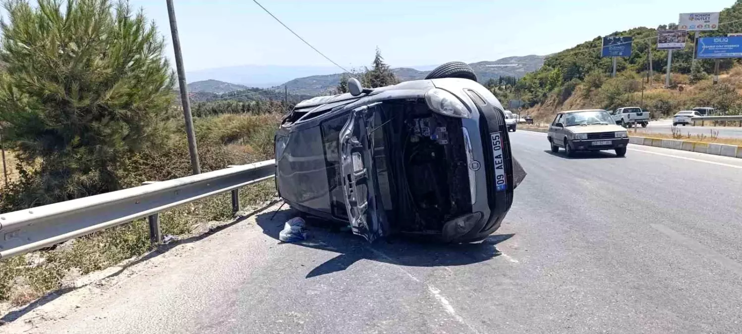 Söke Kuşadası karayolunda kaza: 4 yaralı