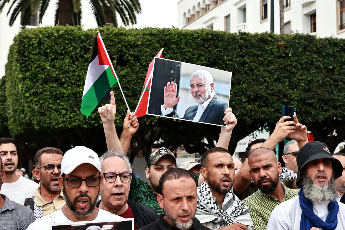 Rabat\'ta Hamas liderine suikast protesto edildi