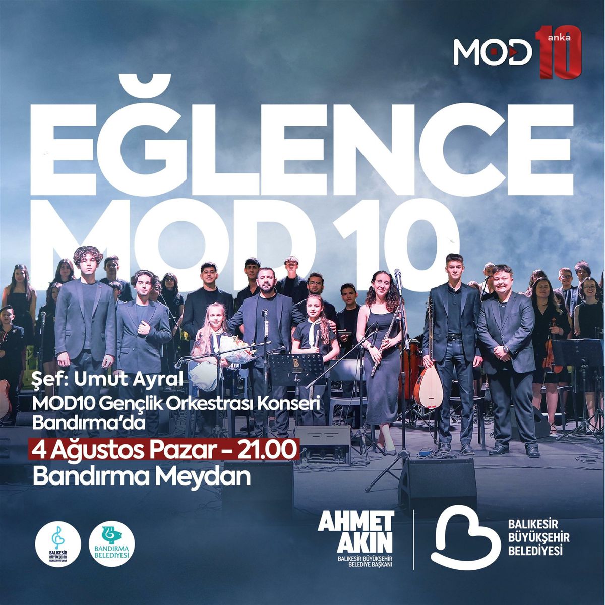 MOD10 Gençlik Orkestrası Ağustos Ayında Turneye Çıkıyor