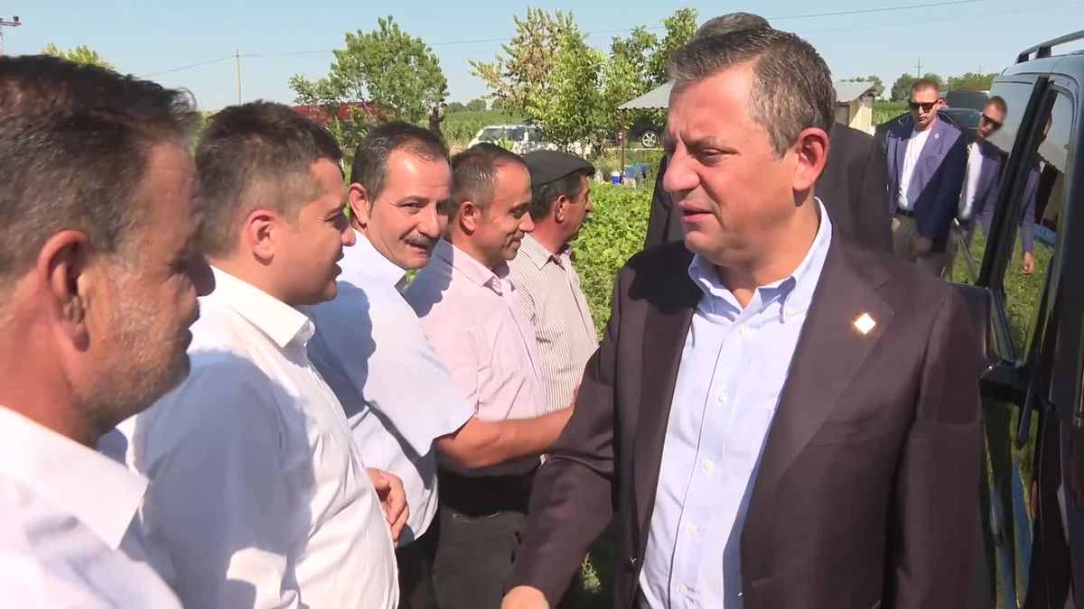 CHP Genel Başkanı Özgür Özel, Burdur\'da Üreticilerle Buluştu