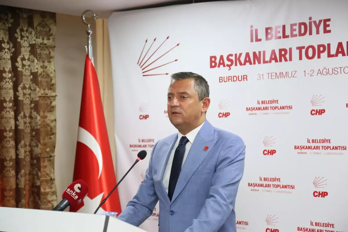 CHP Genel Başkanı Özgür Özel: Belediyelere mali darbe yapıyorlar