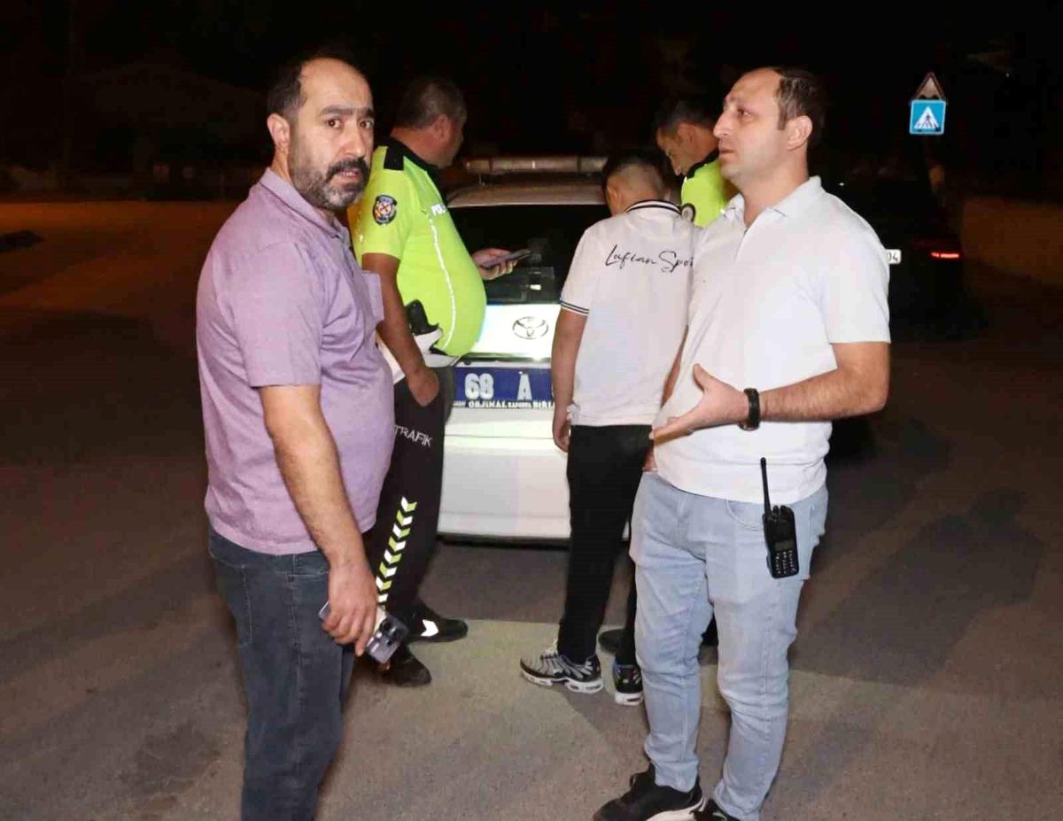 Aksaray\'da Ehliyetsiz Çocuk Sürücü: \'Mal Götürüyordum\'