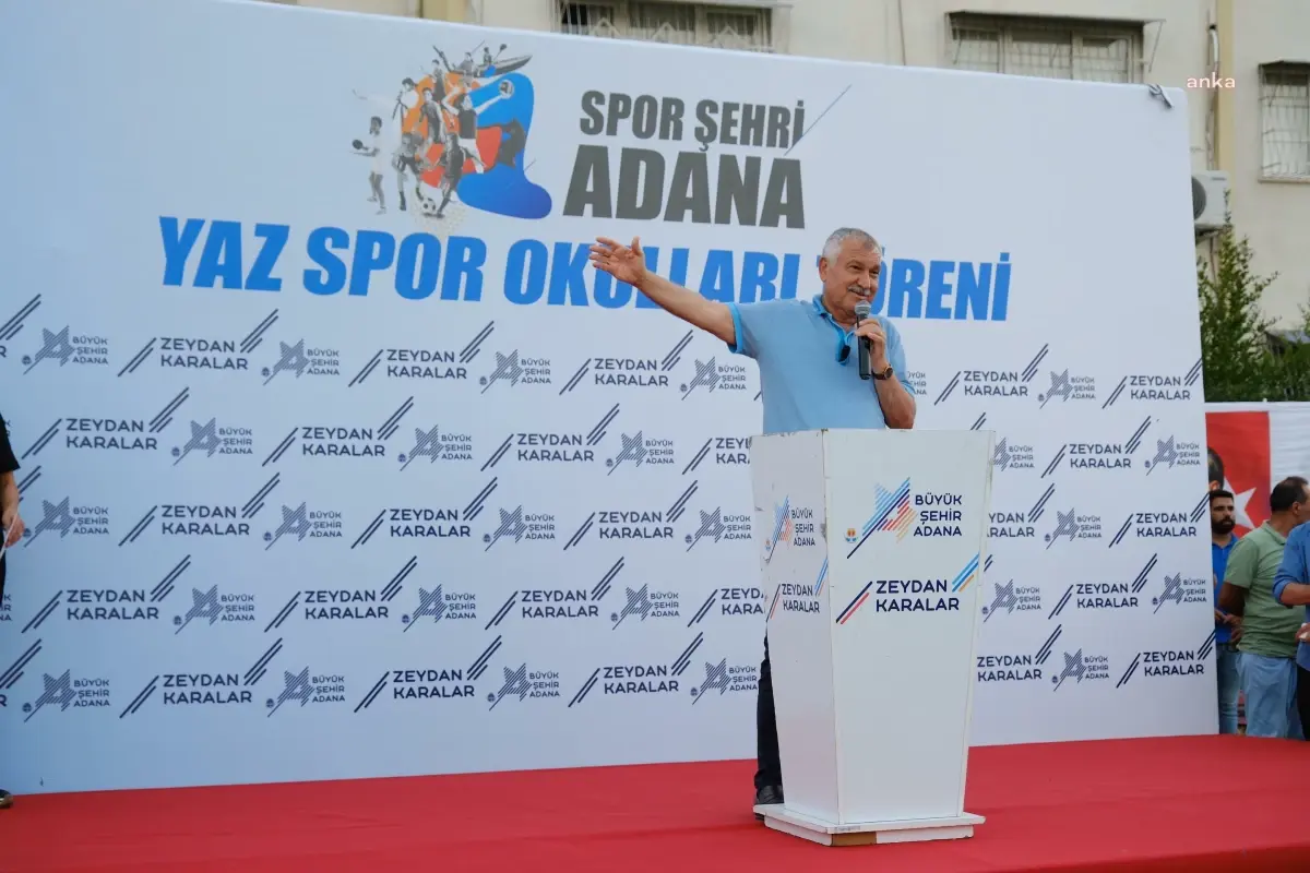 Adana Büyükşehir Belediyesi Yaz Spor Okulları Açıldı