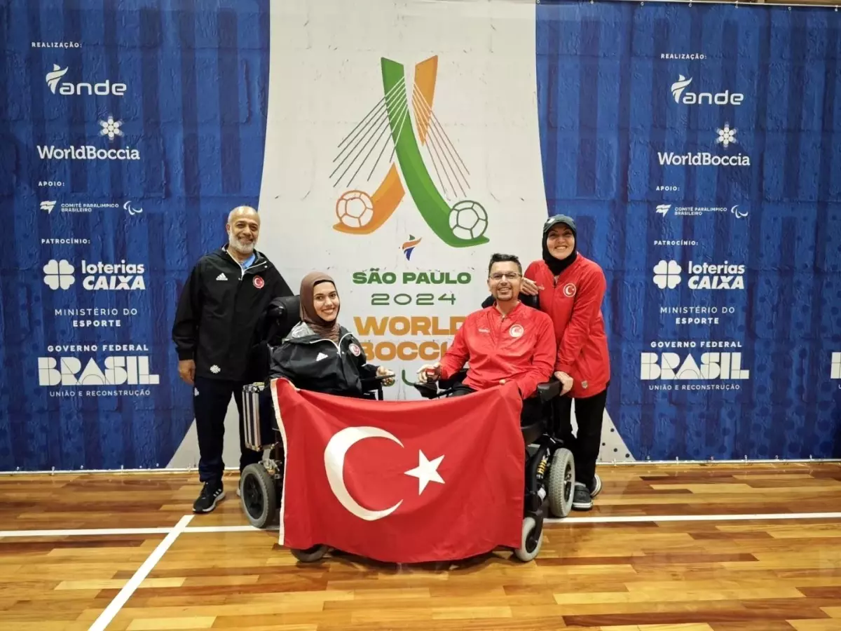 Havva Alyurt, Brezilya\'da düzenlenen Boccia Cup Şampiyonası\'nda dünya şampiyonu oldu