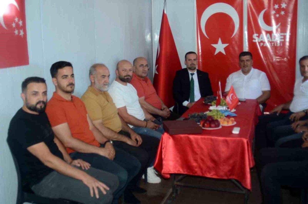 MAGİNDER Derneği Başkanı Saadet Partisi Malatya İl Başkanını Ziyaret Etti