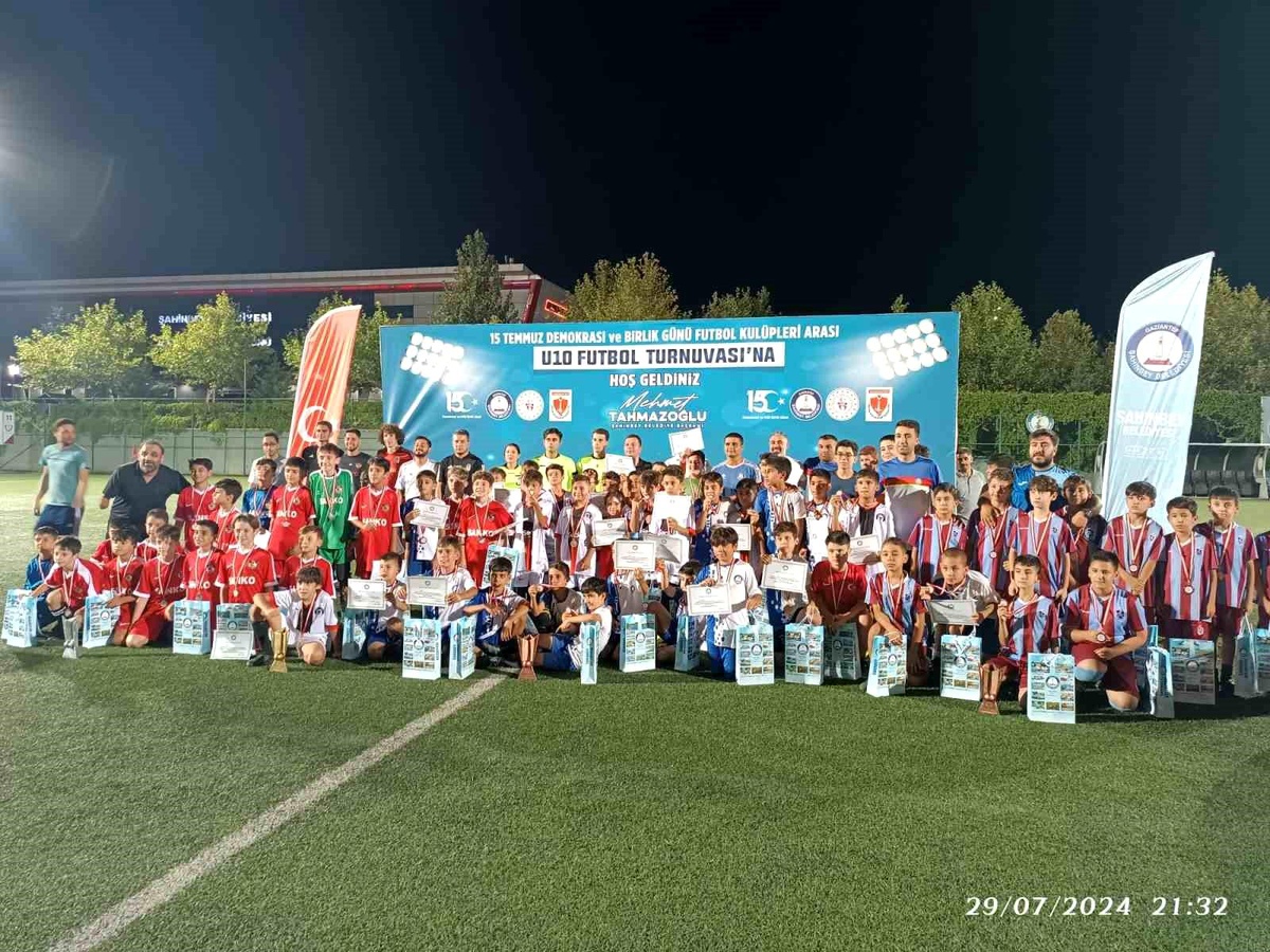 Şahinbey Belediyesi U10 Futbol Turnuvası Tamamlandı