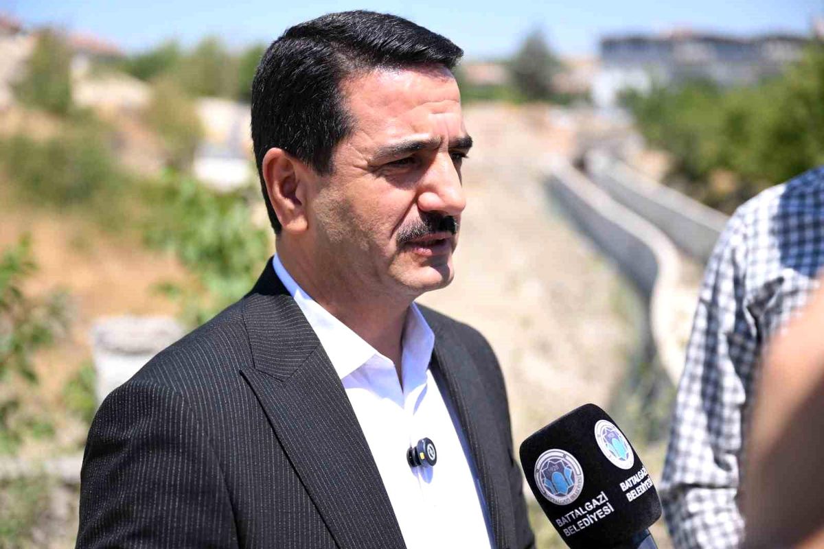 Battalgazi Belediyesi, Derme Deresi 4. Kısım Yapımını İnceledi