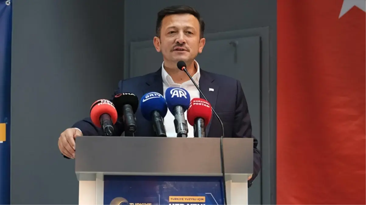 AK Partili Hamza Dağ: 23. yıl dönümümüzün teması Umudun, Geleceğin ve İcraatın Adı AK Parti