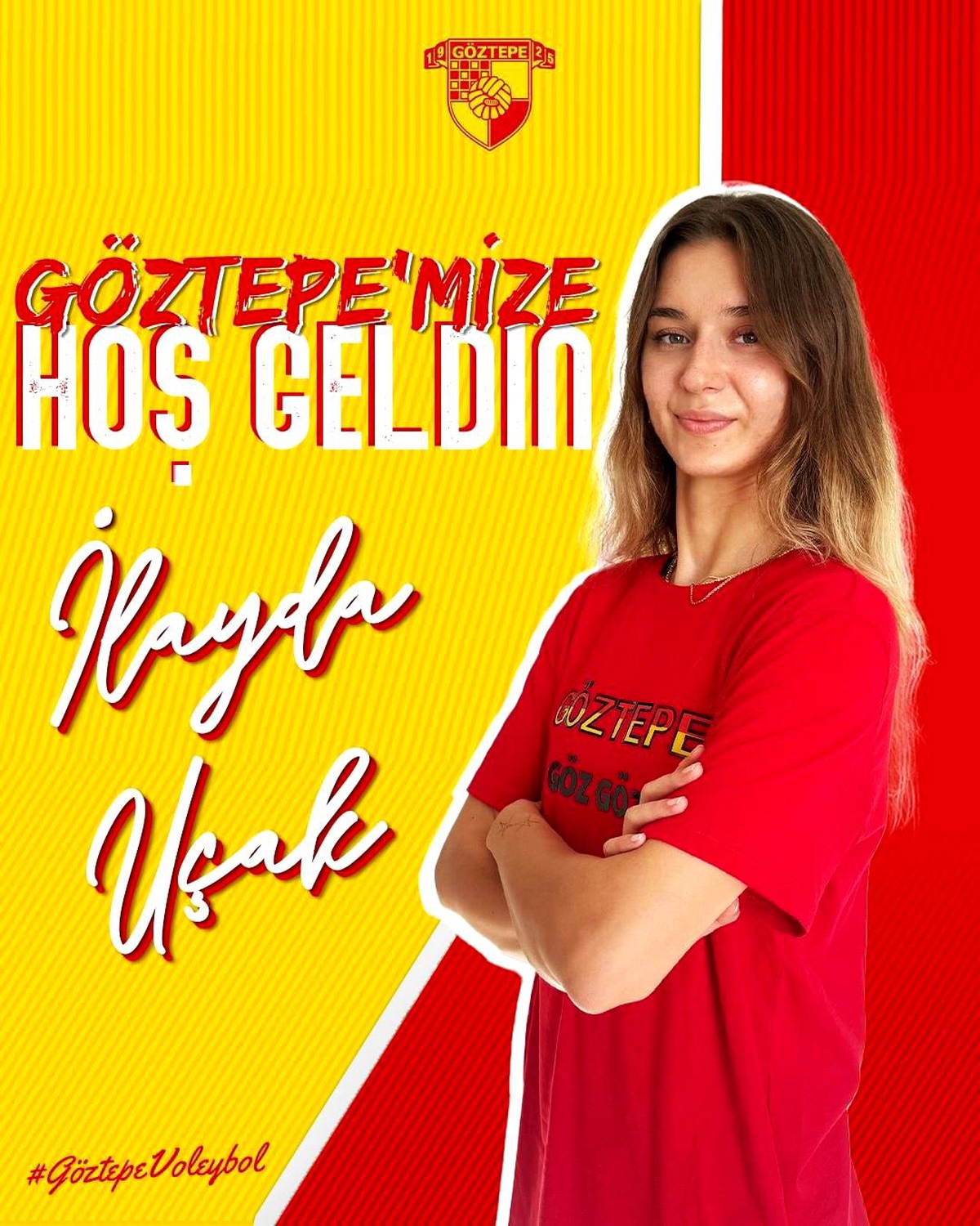 Göztepe Kadın Voleybol Takımı İlayda Uçak\'ı kadrosuna kattı