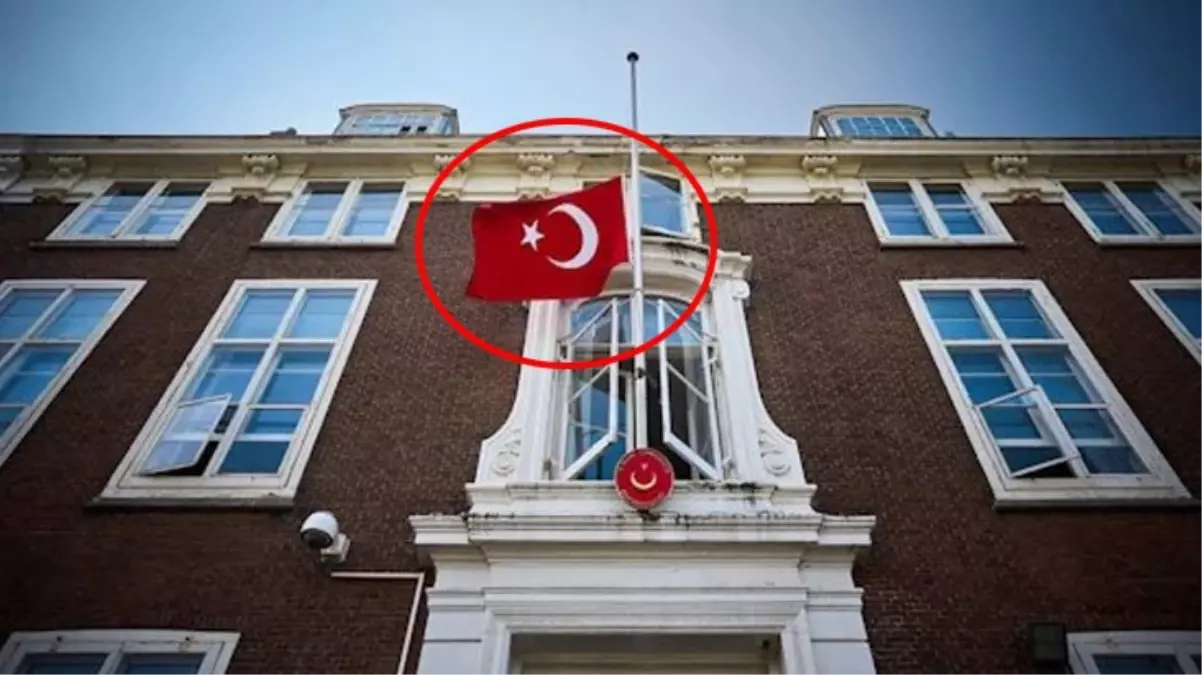 Hollandalı siyasetçiden aşağılık paylaşım! Yarıya inen bayrakla Türk milletine hakaret etti