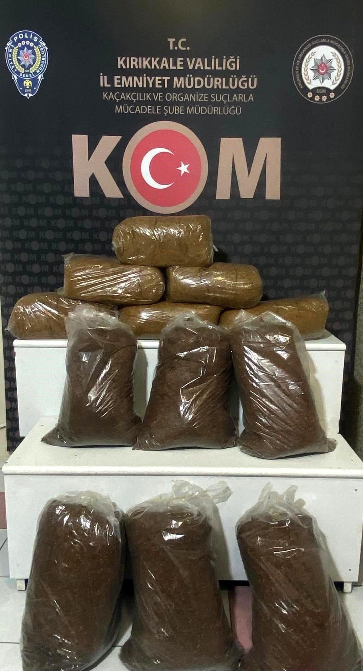 Kırıkkale\'de Kaçak Tütün Ticaretine Operasyon: İki Şüpheli Gözaltına Alındı