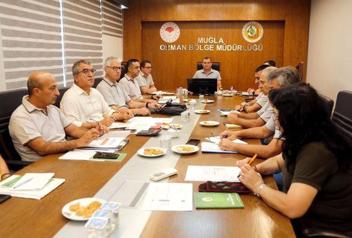 Muğla Orman Bölge Müdürlüğü, ormancılık faaliyetlerini değerlendirdi