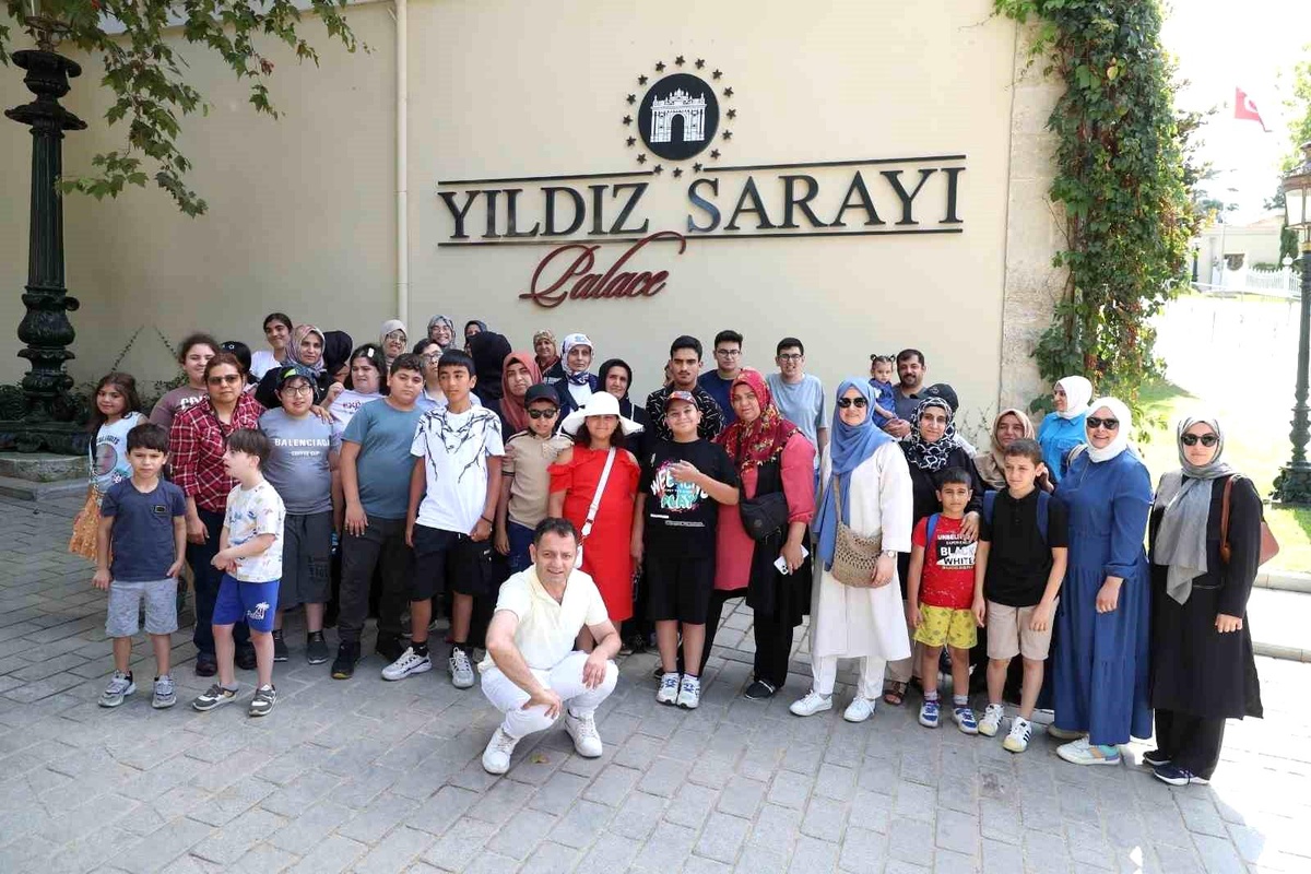 Engelli bireyler Yıldız Sarayı\'nı ziyaret etti